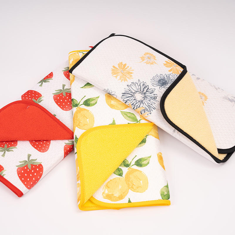 Dish Drying Mat For Kitchen Sink Drainer Microfiber Cushion Pad Tableware Tea Towel Absorbent Home Kitchen Placemat