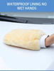 Waterproof Car Wash Microfiber Gloves Soft Thickened Wool Plush Car Cleaning Mitt Double-faced Glove Car Wash Supplies
