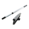 Double Sided Flexible Window Squeegee with Spring Joint and Extensible Pole used for Screen Window and Glass Window