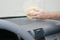 Hot selling wax applicator pad microfiber soft chenille round car washing sponge