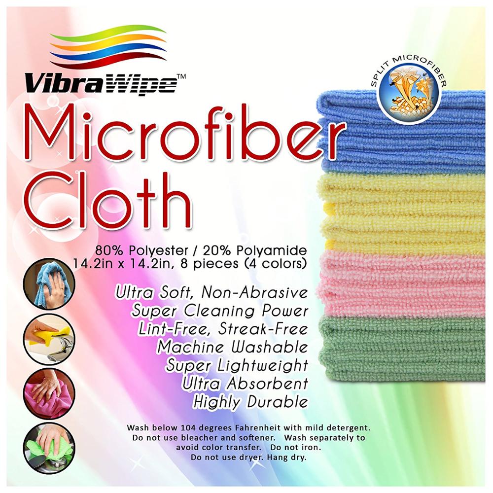 Factory Directly Streak-Free Microfiber Cleaning Cloth