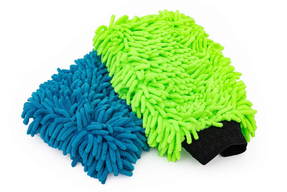 Premium Soft SCRATCH-FREE Microfiber Chenille Mitt
