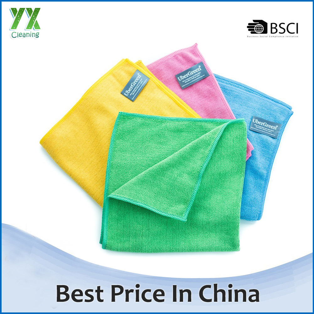 Knitted Terry Microfiber Cloths Cleaning With Microfiber Cloths