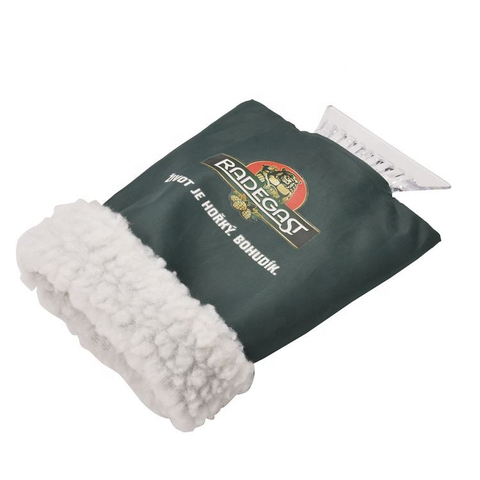 Glove Auto eiskratzer car snow Plastic Ice Scraper with Mitt