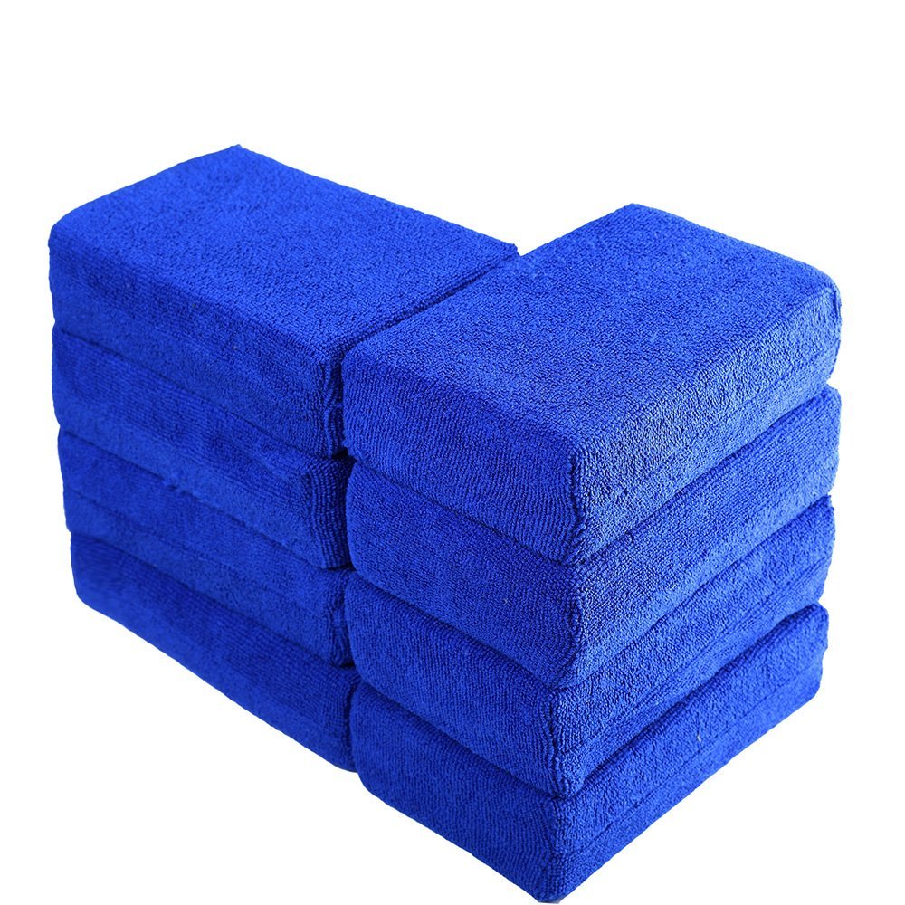 High Quality Polish Wax Foam Waxing Sponge Applicator Pads Fit For Clean Car Vehicle Auto Glass