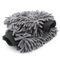 Custom Premium Plush Chenille Double Side microfibra car Wash Mitt