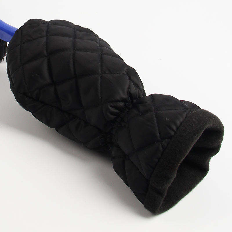 Waterproof Windshield Car Snow Cleaner and Ice Scraper with Warming Thick Fleece Oversleeve