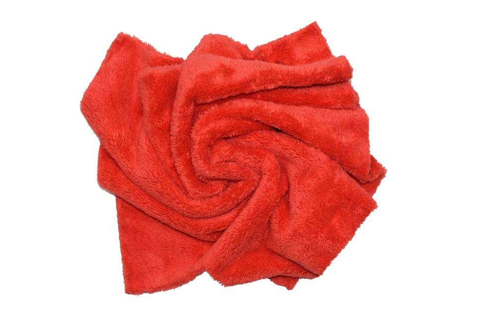 Edgeless Microfiber Cleaning Towel 450gsm 16*16 inch Blue Gray Orange Glass Wash Rag Detailing Drying Car Wash Microfiber Towel
