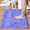 Chenille Soft Quick Dry 2-Ply Non-Slip Bathroom Mat Kitchen Rugs Thin Pile 3D Printed Washable Machine