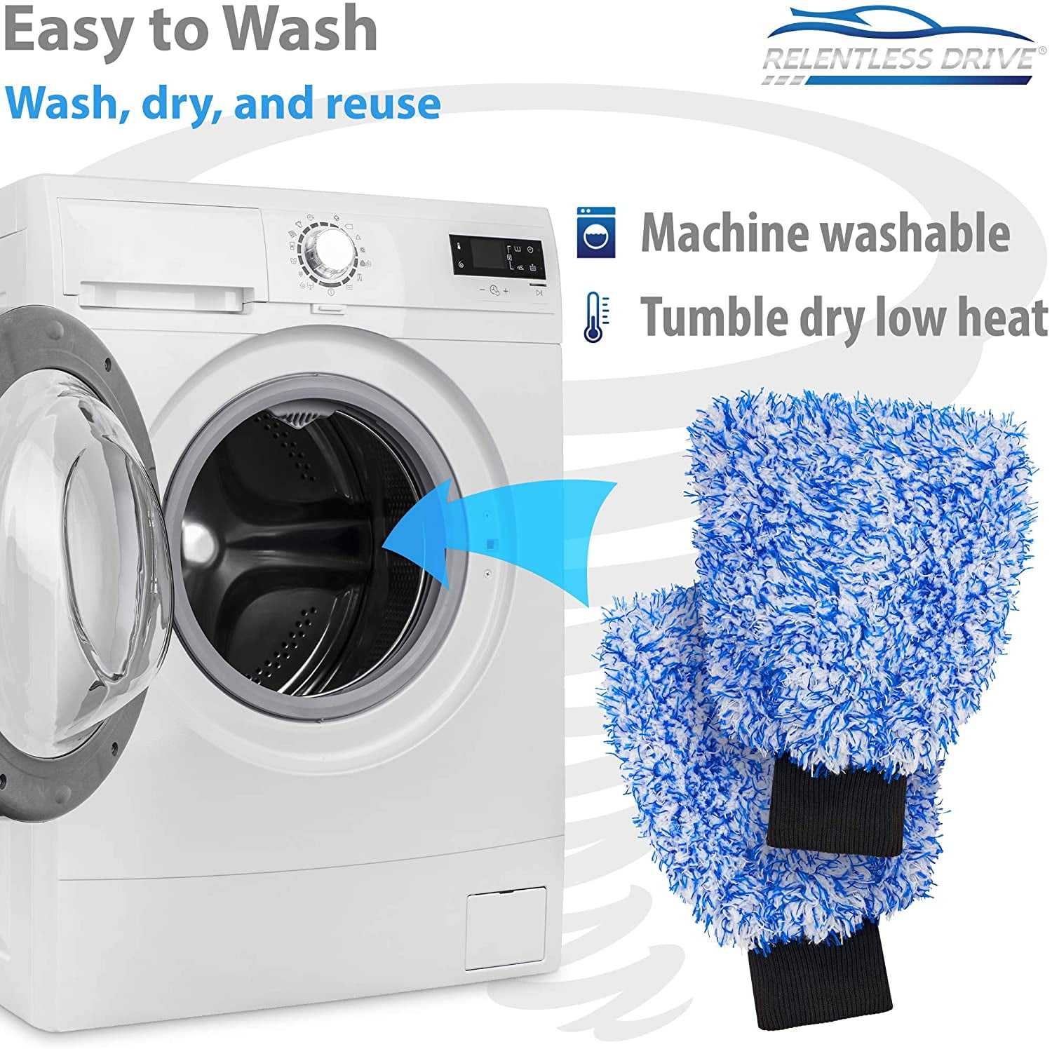 Custom Car Wash Mitt Auto Detailing Microfibre Microfiber Car Cleaning Wash Mitt Glove Coral Car Wash Mitt