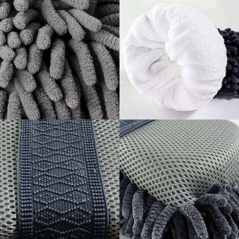 Quick Dry High Quality Microfiber Sponge Car Wash Hand Car Wash Sponge Microfiber Chenille Set Microfiber Car Wash Sponge