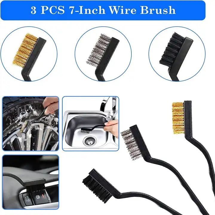 Hot Sales 26PCS Car Brush Set Auto Car Washing Drill Brush Set Car Cleaning Tools Kit