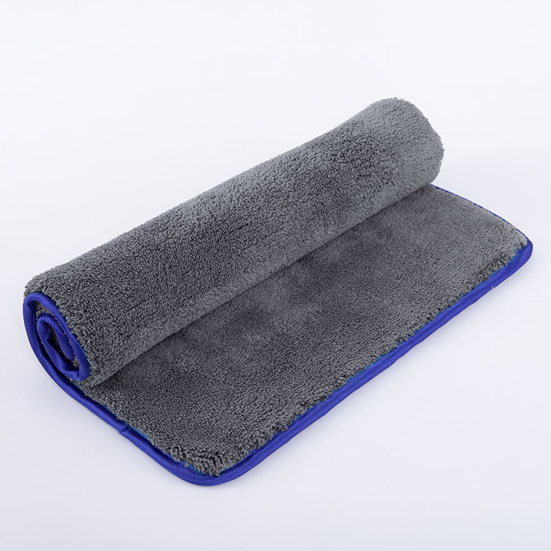 Custom Double-Sided High Microfiber Car Towel 1000 Gsm 40cmx40cm Car Drying Towel