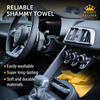Premium 26"x17" Super Absorbent Reusable Shammy Cloth PVA Chamois Towel for Cars Drying Faster Dry Scratch-Free and Lint-Free