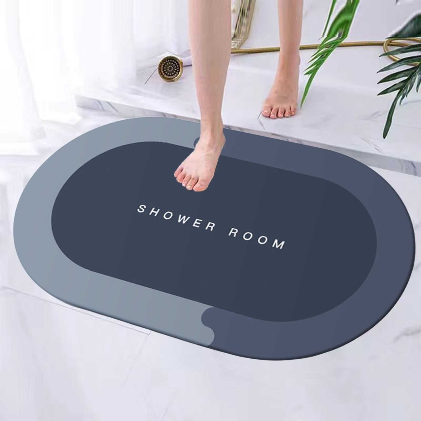 Resistant Anti Non Slip Quick Drying Soft Comfy Super Water Absorbent Floor Shower Mats Bath Bathroom Rug Mat