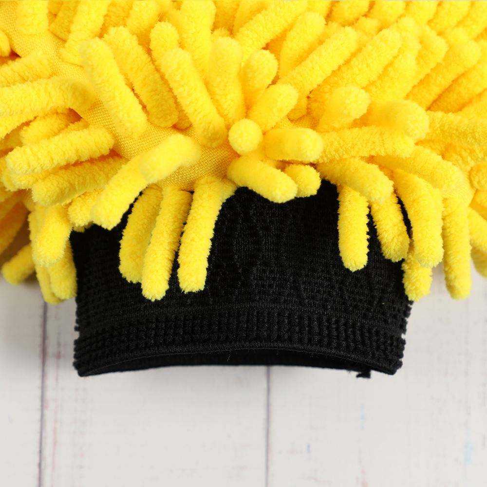 Microfiber Car Wash Custom Microfibre Mitt Car Washing Mitt Chenille Mitts