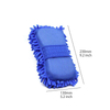 Microfiber Chenille Sponge Car Wash Custom Logo Ultra Soft Auto Cleaning Chenille Sponge