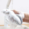 Double Sides Kitchen Microfiber Household Cleaning Dish Washing Sponge Washable Cleaner Brush