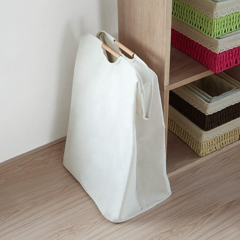 Dirty Clothes Laundry Basket Organizer Bag Household Bedroom Bathroom Foldable Portable Laundry Fabric Dirty Clothes Storage
