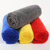 Microfiber Car kitchen Towel 40x40cm Custom Edgeless Super Absorbent Long Short Pile Drying Detail Cleaning Towels for Car Wash