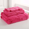 Cotton Bath Towel Thickened Absorbent Gift Three-Piece Towel Set