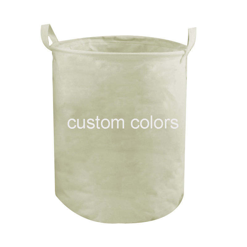 Cloth Dirty Clothes Foldable Storage Basket Doll Storage Bucket Cotton Linen Laundry Basket