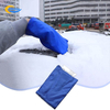 Scratch-Free Car Windshield with Brush and Scraper Waterproof Ice Scraper Mitt