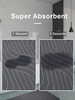 Bathroom Products Cheap Geometric Design Thin Rubber Non Slip Soft Bathroom Super Absorbent Mat Bathmat Bath Rugs Mat